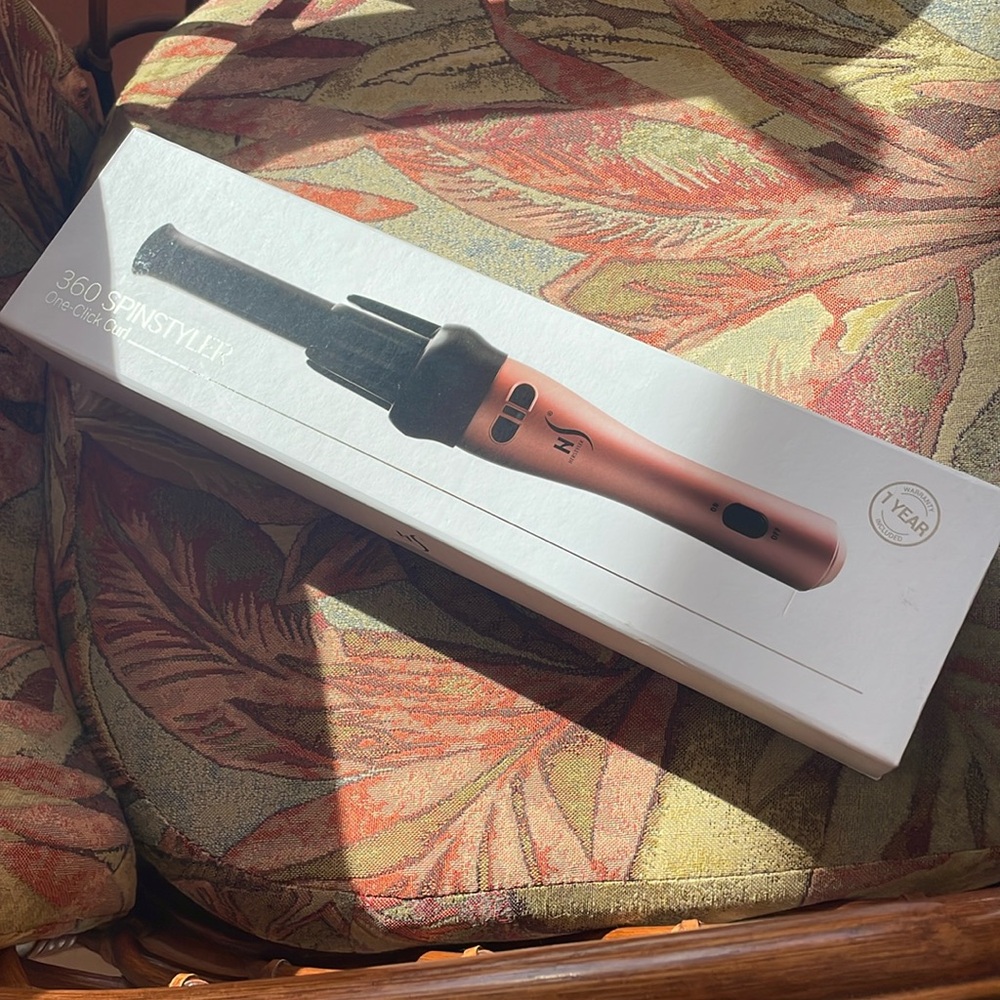 Herstyler rotating curling iron new inbox